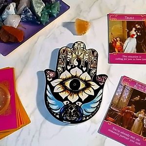 All Seeing Eye Protection Palm